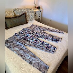 BUNDLE 3 pair Abstract Patterned Leggings